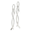 Sterling Silver Polished Fancy Dangle Earrings