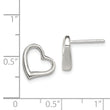 Sterling Silver Heart Earrings