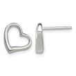 Sterling Silver Heart Earrings - Birthstone Company