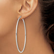 Sterling Silver 2mm Round Hoop Earrings
