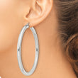 Sterling Silver 5mm Round Hoop Earrings