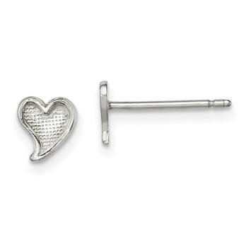Sterling Silver Heart Earrings