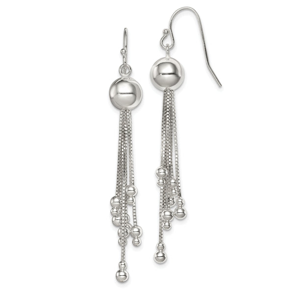Sterling Silver Shepherd Hook Earrings