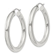 Sterling Silver 5mm Round Hoop Earrings