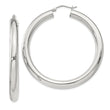 Sterling Silver 5mm Round Hoop Earrings
