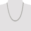 Sterling Silver 6mm Beveled Curb Chain