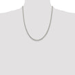 Sterling Silver 925 Women's Polished Curb Chain Necklace 18 Elegant - 22