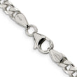 Sophia Jewelers Sterling Silver 925 Polished Curb Chain Necklace - 20