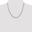 Sophia Jewelers Sterling Silver 925 Polished Curb Chain Necklace 20 in - Birthstone Company
