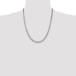 Sophia Jewelers Sterling Silver 925 Polished Curb Chain Necklace - 20