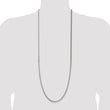 Sterling Silver 925 Women's Polished Curb Chain Necklace 18 Elegant Design - 24