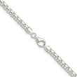 Sterling Silver Polished 4mm Round Box Chain