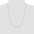 Sophia Jewelers Sterling Silver Polished Rolo Chain Necklace 18 Solid Elegant Design - 24