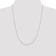 Sophia Jewelers Sterling Silver Polished Rolo Chain Necklace 18 Solid Elegant Design - 24 24 in - Birthstone Company
