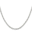 Sterling Silver 3.75mm Fancy Patterned Rolo Chain