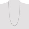 Sophia Jewelers Sterling Silver 925 Polished Oval Cable Necklace 16 Inch - 26