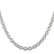 Sophia Jewelers Sterling Silver 925 Polished 6.1mm Cable Chain Necklace - 16