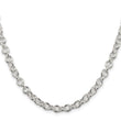 Sophia Jewelers Sterling Silver 925 Polished 6.1mm Cable Chain Necklace 16 in - Birthstone Company