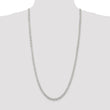 Sophia Jewelers Sterling Silver 925 Polished 6.1mm Cable Chain Necklace - 16