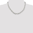 Sterling Silver 8mm Fancy Rolo Chain