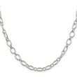 Sterling Silver 6.1mm Fancy Patterned Rolo Chain