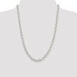 Sterling Silver 6.8mm Oval Cable Chain