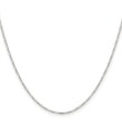 Sterling Silver 1.2mm Figaro Chain