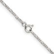 Sterling Silver 1.4mm Figaro Chain