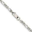 Sterling Silver 3.5mm Figaro Chain