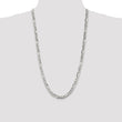 Sterling Silver 6.75mm Figaro Chain