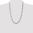 Sterling Silver 8mm Figaro Chain