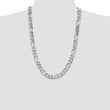 Sterling Silver 10.75mm Figaro Chain