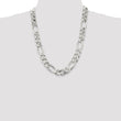 Sterling Silver 15mm Figaro Chain