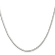 Sterling Silver 3.3mm Flat Oval Snake Chain