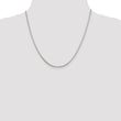 Sterling Silver 2mm Diamond-cut Snake Chain - Birthstone Company