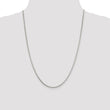 Sterling Silver 2mm Diamond-cut Snake Chain - Birthstone Company
