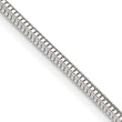 Sterling Silver 2mm Diamond-cut Snake Chain - Birthstone Company