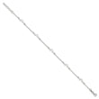 Sterling Silver Polished Dolphin 9in Plus1in Ext. Anklet