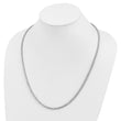 Sterling Shimmer Sterling Silver Rhodium-plated 24 inch 220 Stone CZ Riviera Necklace