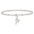 Sterling Silver Palm Tree Anklet