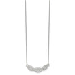 Sterling Silver CZ Fancy Necklace