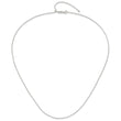 Sterling Silver Polished Adjustable Necklace