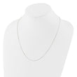 Sterling Silver Polished Adjustable Necklace