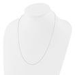 Sterling Silver Polished Adjustable Necklace