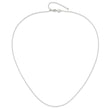 Sterling Silver Polished Adjustable Necklace