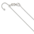 Sterling Silver Polished Adjustable Necklace