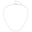 Sterling Silver Polished Adjustable Necklace