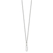 Sterling Silver Crystal Necklace