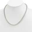 Sterling Silver Polished Spiga Necklace