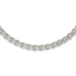 Sterling Silver Polished Spiga Necklace